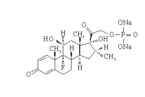 【药品名称】  通  用  名:地塞米松磷酸钠滴眼液  英  文  名